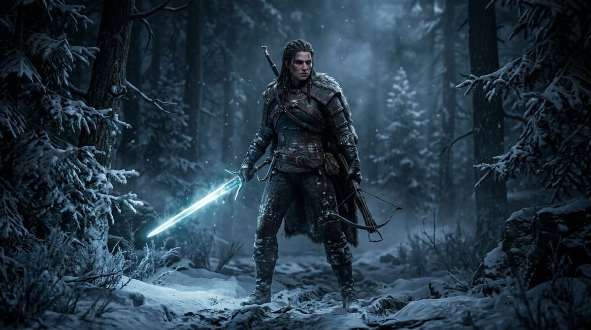 The Witcher 4 (Polaris) fremviser betagende Unreal Engine 5.5 gameplay