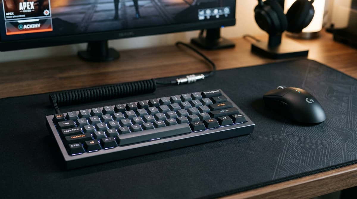 Wooting 60HE+ Hall Effect Gaming Keyboard